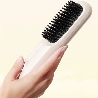 Good Hair Day Vanity Heated Hair Brush Rechargeable And Portable