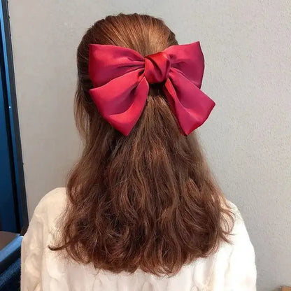 Elegant Bow Ribbon Hair Clip