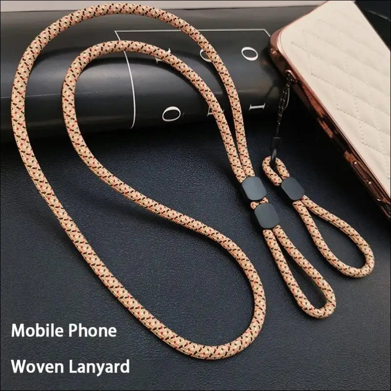 Lanyard Cell Phone Wrist Hand Strap Cord to Hang the Mobile Rope for Smartphone Shoulder Chain Key iPhone