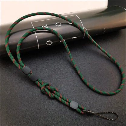 Lanyard Cell Phone Wrist Hand Strap Cord to Hang the Mobile Rope for Smartphone Shoulder Chain Key iPhone - Green