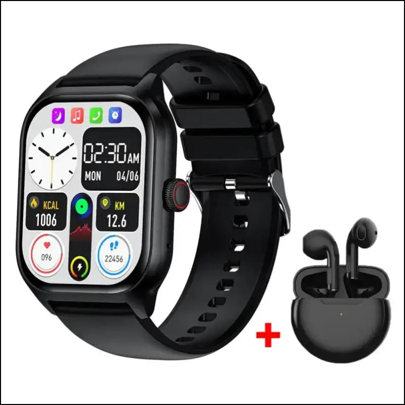 ’LEMFO LT10 Smart Watch 2024 - Bluetooth Call Fitness Tracker Touch Dial Music Control Sports for Android’