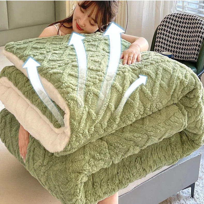 Warm Winter Cashmere Weighted Blanket