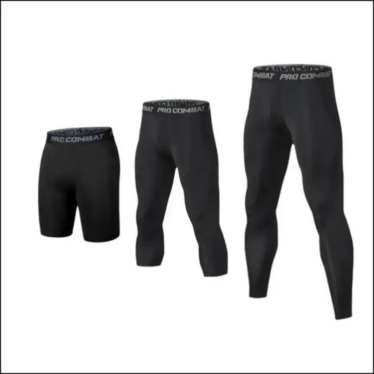 Men’s Compression Pants Tights - Cool Dry Leggings Sports Baselayer Running for Athletic Workouts & Active Shorts