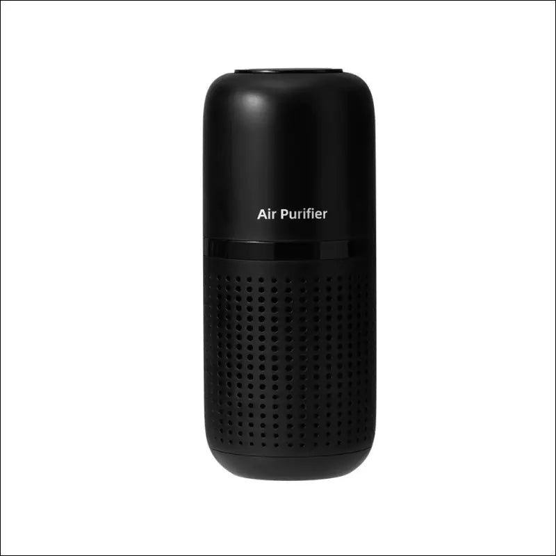 New P02 Car Air Purifier Negative Ion Small Formaldehyde Elimination Mini - 75*75*171mm / Black