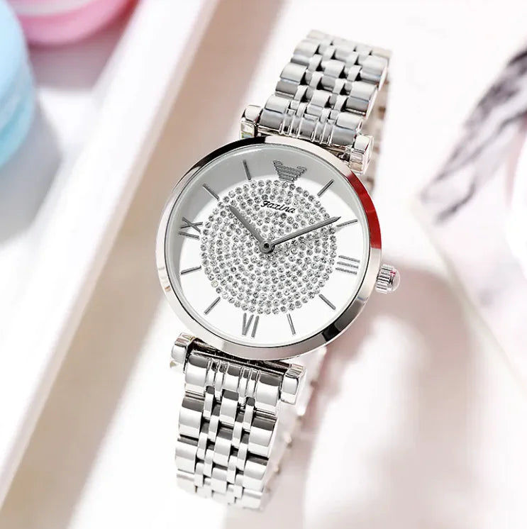 Quartz Diamond Tide Watch