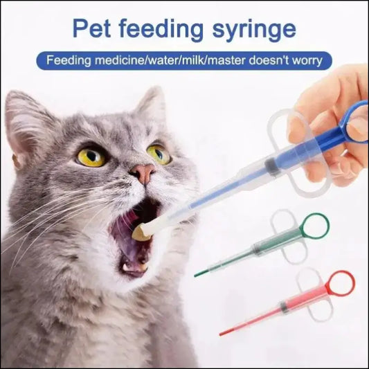 Pet Propulsive Silicone Drug Feeder for Dogs & Cats - Easy-to-Use Tablet Liquid Medicine Dispenser Safe Reusable