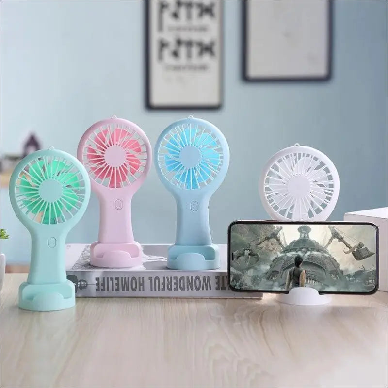 Portable USB Handheld Mini Fan – Creative Pocket for Travel and Gifts