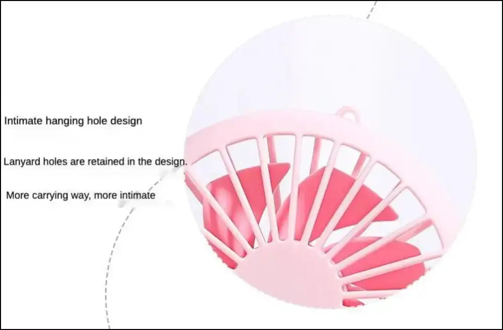 Portable USB Handheld Mini Fan – Creative Pocket for Travel and Gifts