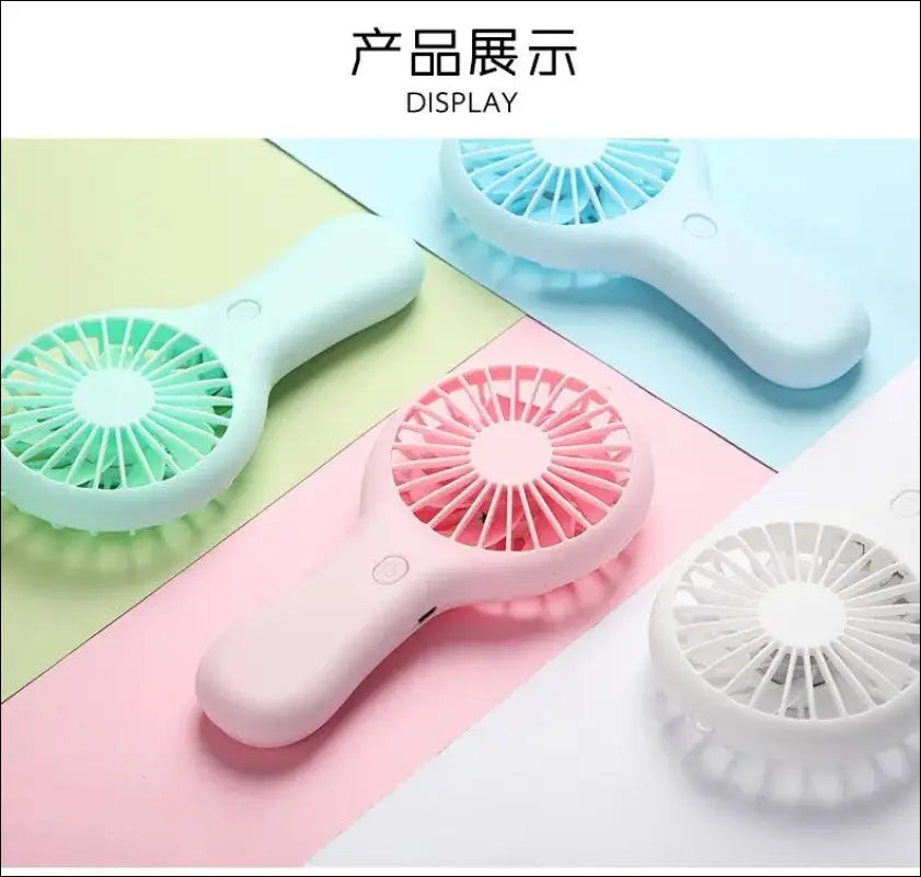 Portable USB Handheld Mini Fan – Creative Pocket for Travel and Gifts