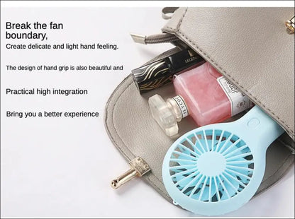 Portable USB Handheld Mini Fan – Creative Pocket for Travel and Gifts