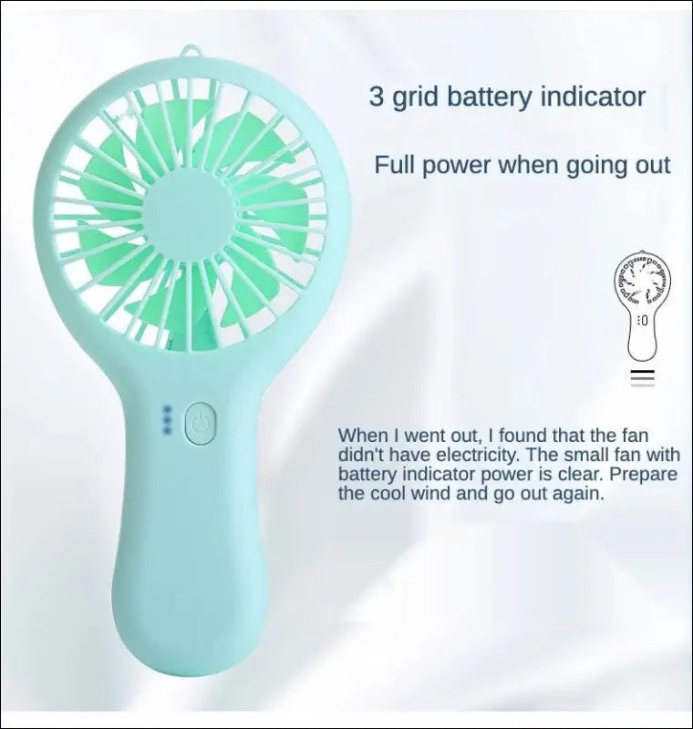 Portable USB Handheld Mini Fan – Creative Pocket for Travel and Gifts