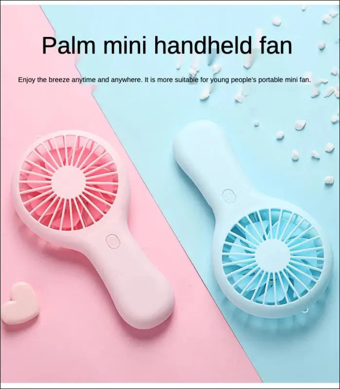 Portable USB Handheld Mini Fan – Creative Pocket for Travel and Gifts