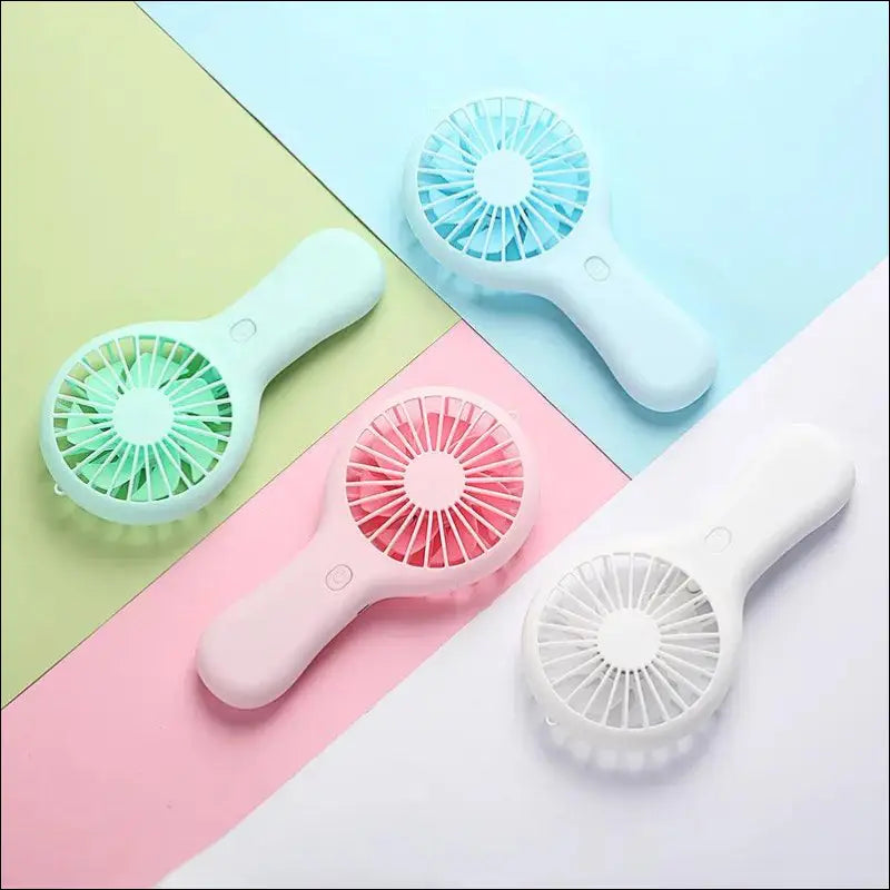 Portable USB Handheld Mini Fan – Creative Pocket for Travel and Gifts