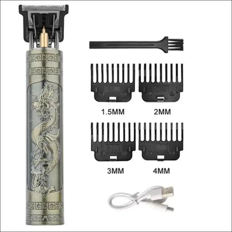 ’Professional T9 Electric Hair Clipper & Beard Trimmer – Precision Shaving and Grooming for Men’ - DragonA