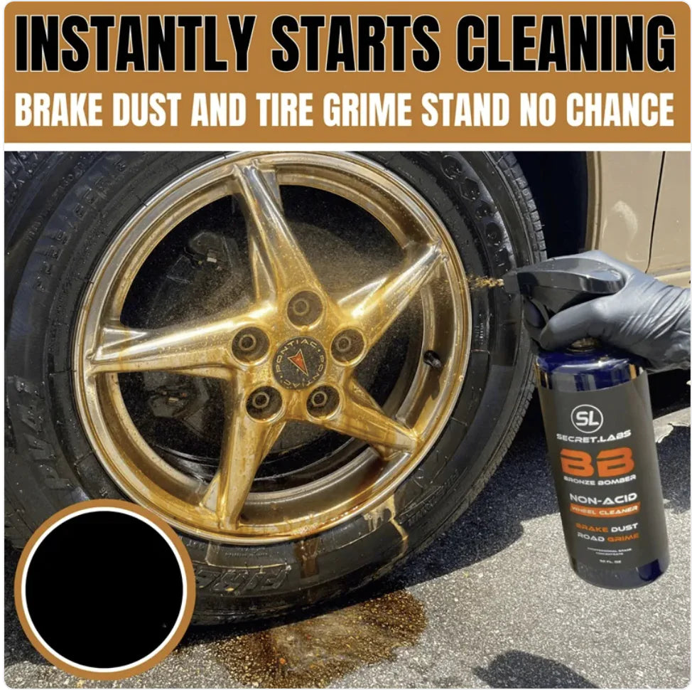 Bronze Bomber Wheel Cleaner - Non-Acid Formula