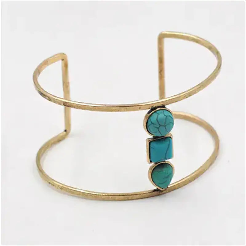 Sail With Me Minimalist Bracelet In Turquoise