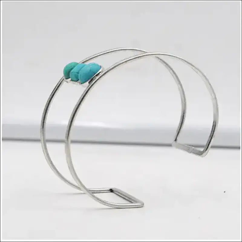 Sail With Me Minimalist Bracelet In Turquoise