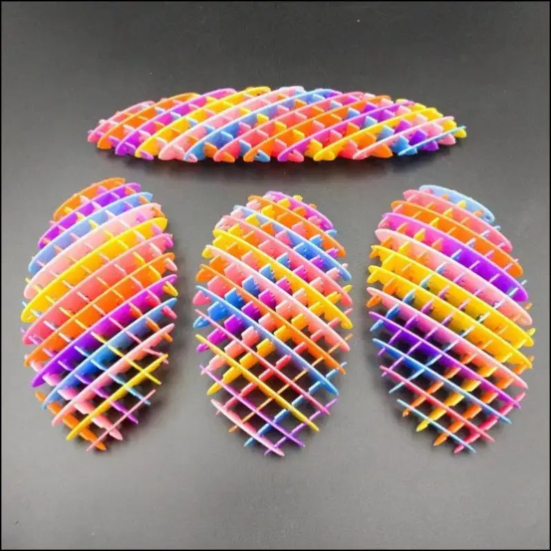 Scalable 3D Deformed Worm Elastic Net Puzzle Toy | Tiktok Trend Decompression Pop It Bouncy Ball for Stress Relief