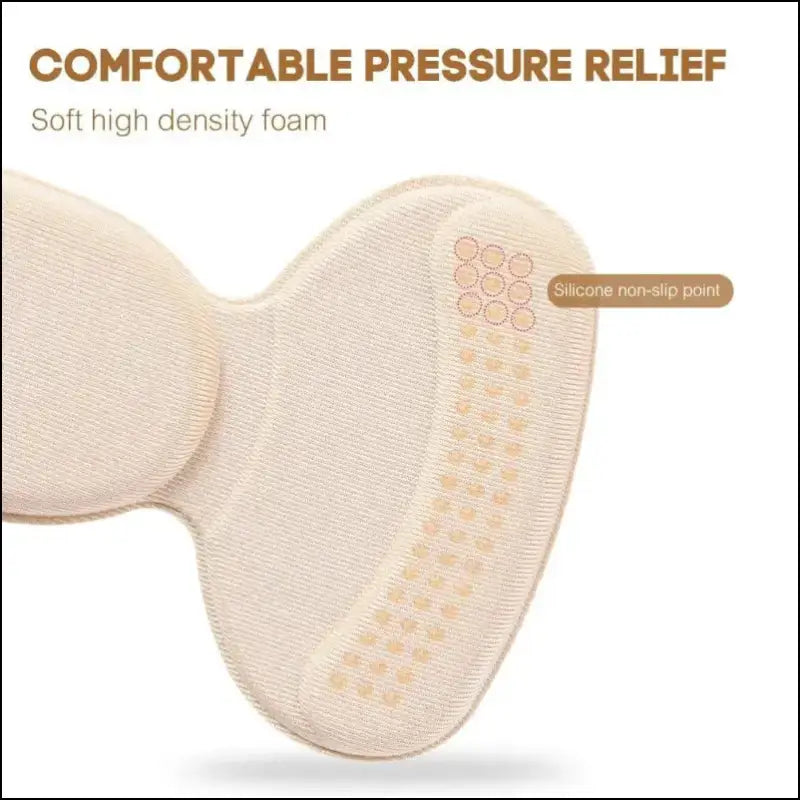 Silicone Gel Heel Insoles Pain Relief Shoe Pads Women’s Foot Cushion for High Heels Antiwear Protector Stickers Half