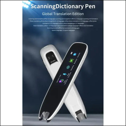 Smart Voice Translator Pen White International Edition – WiFi Translation Scanning for Multilingual Communication