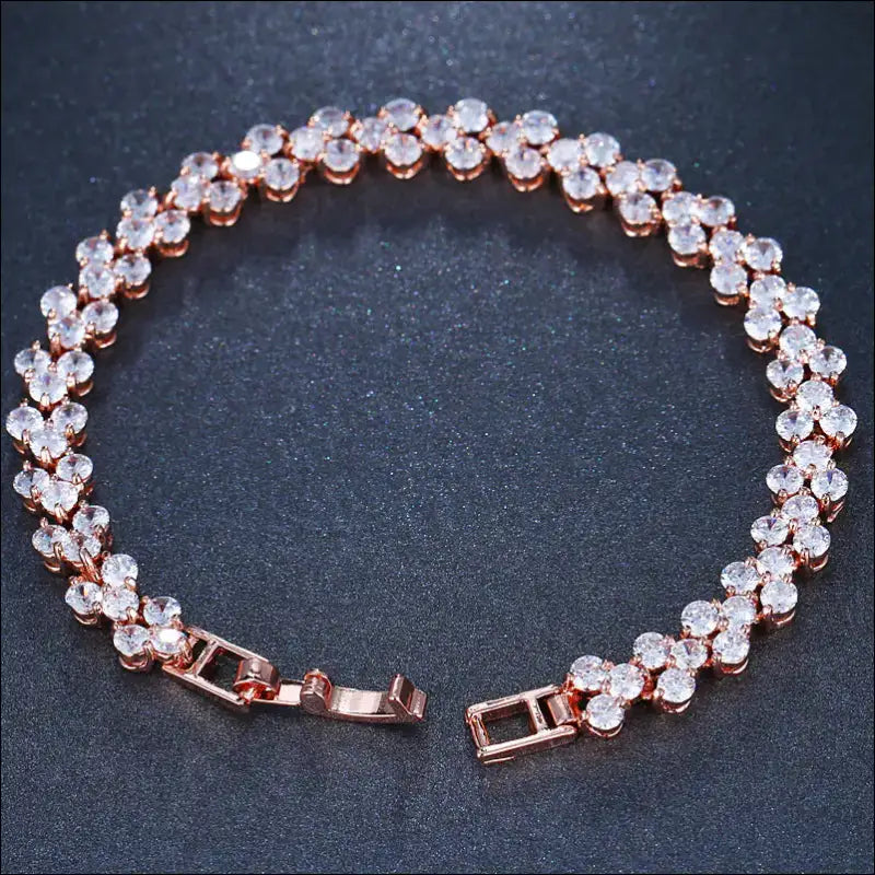 Stellar Triple Row Brilliant Bracelet