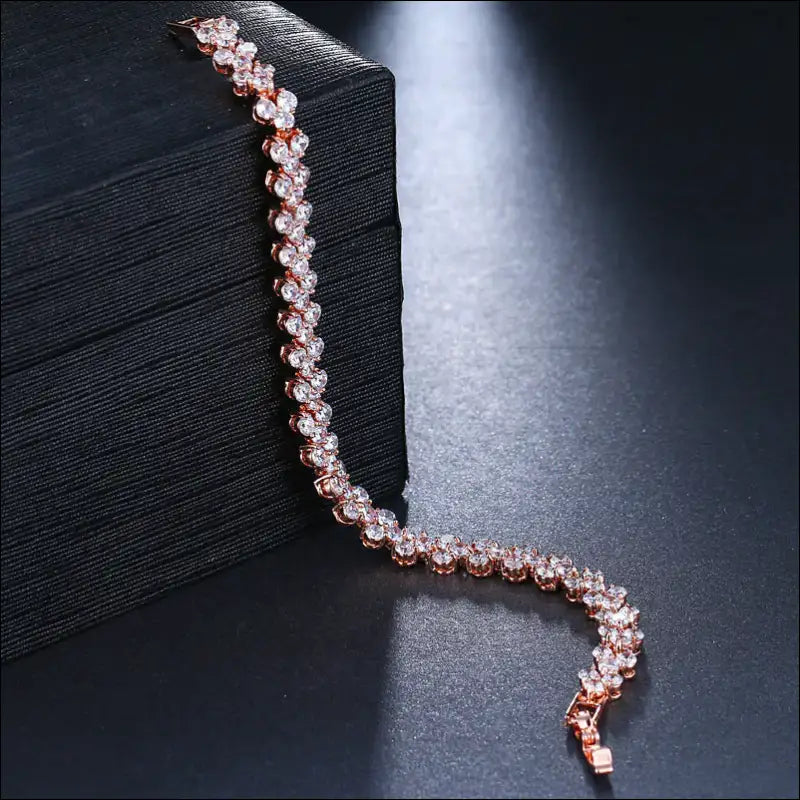 Stellar Triple Row Brilliant Bracelet