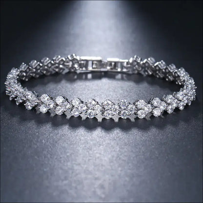 Stellar Triple Row Brilliant Bracelet