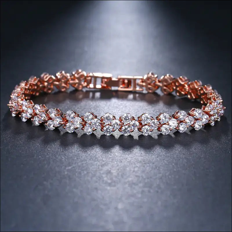 Stellar Triple Row Brilliant Bracelet