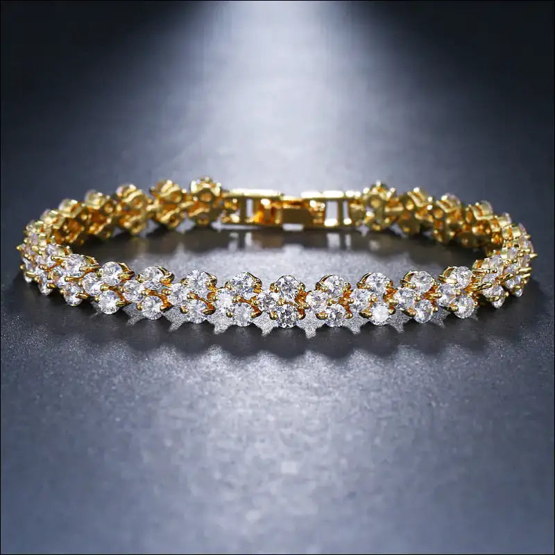 Stellar Triple Row Brilliant Bracelet