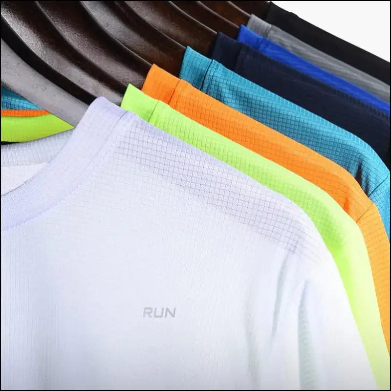 Summer Gym T-Shirt for Men Bodybuilding Short Sleeve Fitness Top Oversized Brazil Sports Jersey Quick Dry Men’s