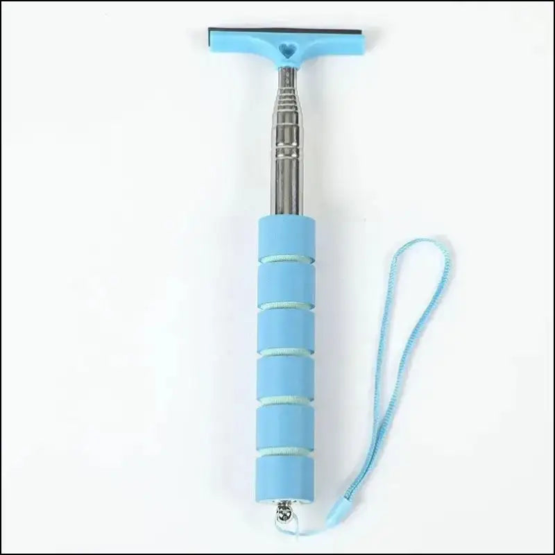 ’Telescopic Car Rearview Mirror Wiper Cleaning Tool | Auto Glass Mist Cleaner & Scraper | Essential Accessories