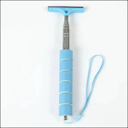 ’Telescopic Car Rearview Mirror Wiper Cleaning Tool | Auto Glass Mist Cleaner & Scraper | Essential Accessories