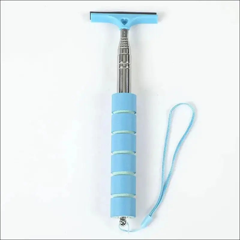 ’Telescopic Car Rearview Mirror Wiper Cleaning Tool | Auto Glass Mist Cleaner & Scraper | Essential Accessories