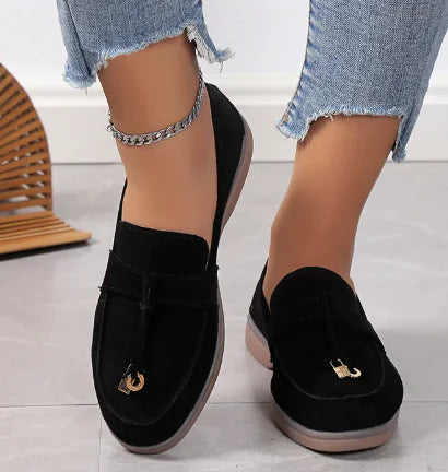 Women's Suede Casual Flat Shoes