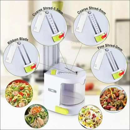 Vegetable Grater Potato Spiral Slicer Whirlwind Fruit Machine Noodle Maker Multifunctional Kitchen Gadgets