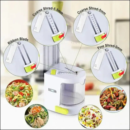 Vegetable Grater Potato Spiral Slicer Whirlwind Fruit Machine Noodle Maker Multifunctional Kitchen Gadgets