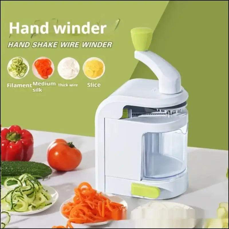 Vegetable Grater Potato Spiral Slicer Whirlwind Fruit Machine Noodle Maker Multifunctional Kitchen Gadgets