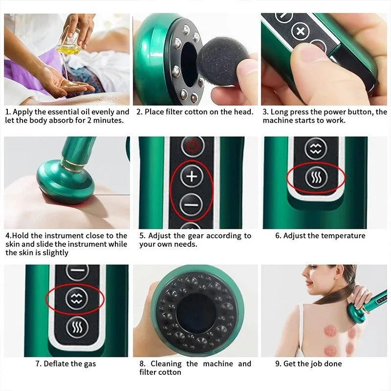 Electric Vacuum Cupping Massager