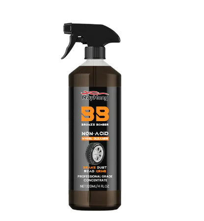 Bronze Bomber Wheel Cleaner - Non-Acid Formula