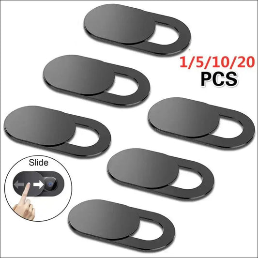 Webcam Cover Shutter Magnet Slider for Privacy | Plastic Camera iPad Laptop Mobile & PC