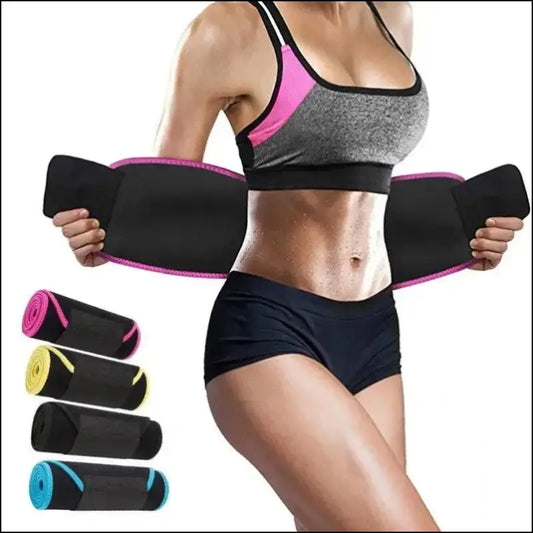 ’Women’s Adjustable Sweat Waist Trainer & Sauna Belt - Body Shaper for Effective Weight Loss’ - Loss