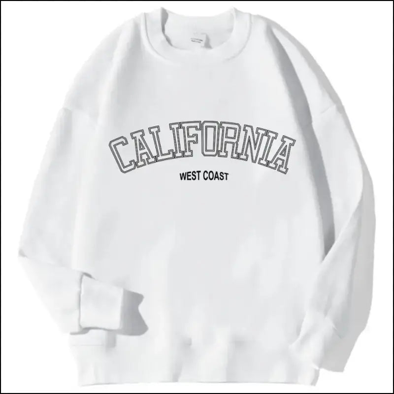 ’Women’s California West Coast Sweatshirt - Trendy Korean Pullover Hoodie Sporty & Stylish’ - Women Hoodies